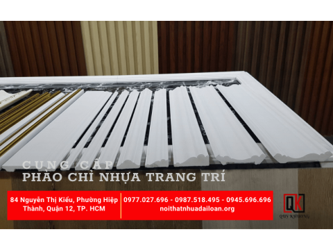 Gợi ý những mẫu phào chỉ nhựa phong cách hiện đại được ưa chuộng nhất hiện nay