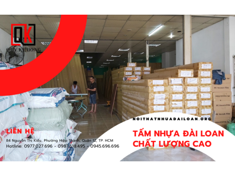 Những điều bạn cần nắm trước khi mua và sử dụng tấm nhựa Đài Loan