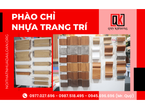 Qúy Khương – Địa chỉ phân phối phào chỉ nhựa trang trí uy tín được bình chọn số 1 khu vực Miền Nam