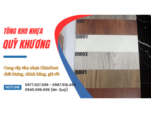 Tổng kho nhựa Quý Khương: Nhà phân phối tấm nhựa ChinHuei đáng tin cậy