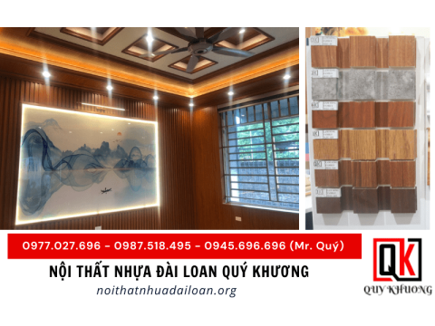 Tổng kho phân phối vật liệu trang trí nội thất giá rẻ hàng đầu Miền Nam - Nội Thất Nhựa Quý Khương