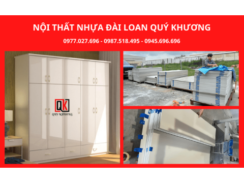 TOP 5 mẫu nội thất thi công bằng tấm nhựa Đài Loan được yêu thích nhất tại Quý Khương