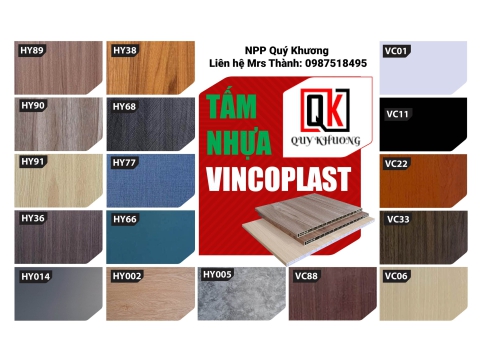 Nhựa Vincoplast vì sao hot đến vậy - Nhà phân phối Quý Khương