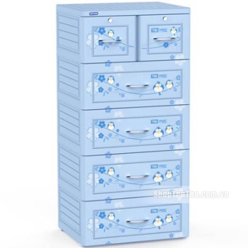 Tủ tabi 5 tầng 6 ngăn