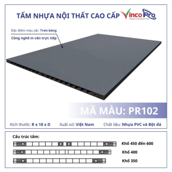 Tấm nhựa vincopro PR102